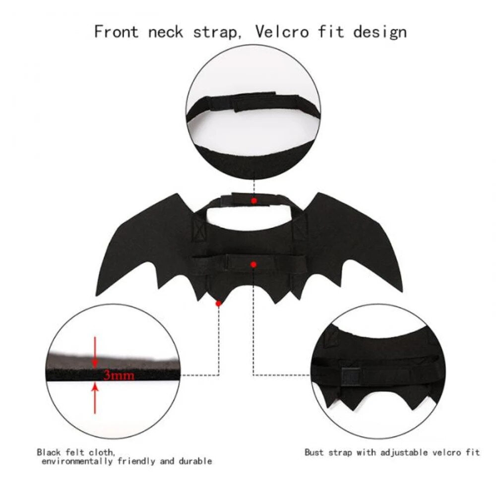 New Pet Bat Wing Cosplay Prop Halloween