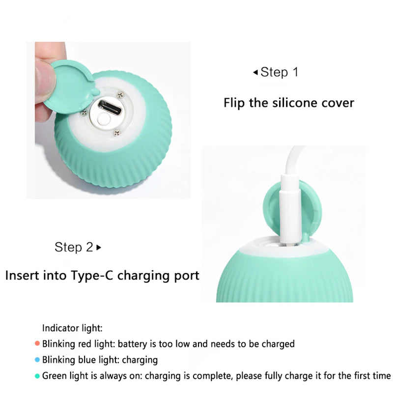 Cat Toy - Automatic Rolling Ball